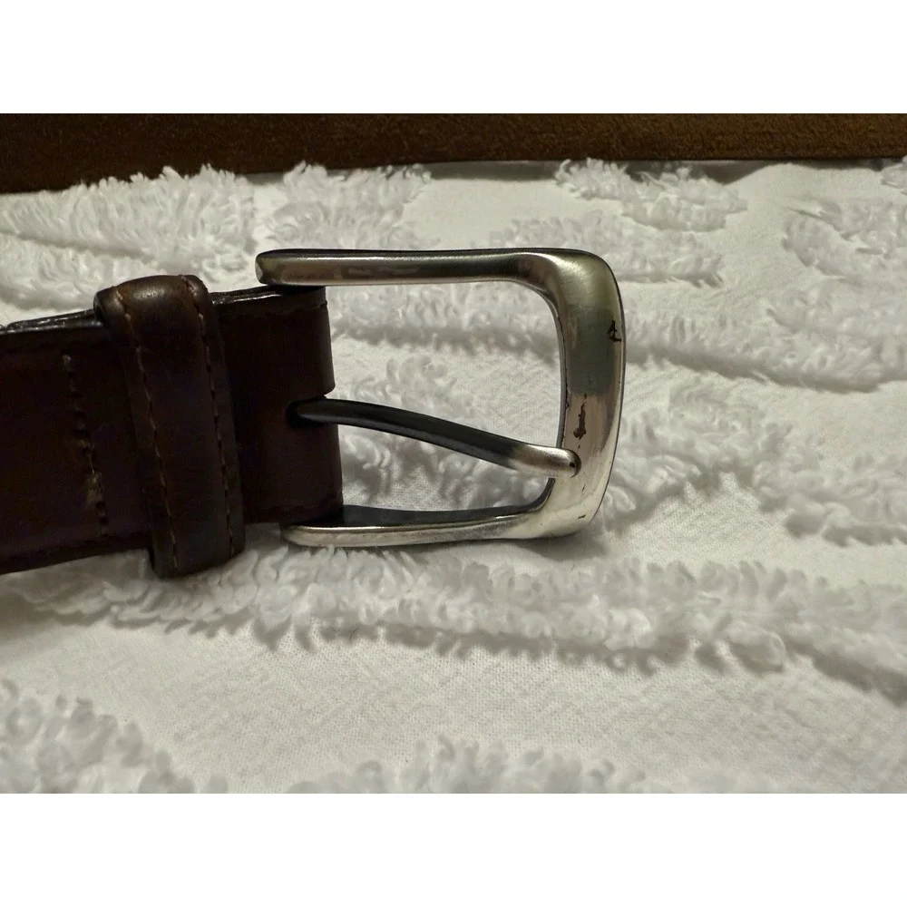 Men's Brighton Fabric/ Leather Laced Belt #30985 Size 36